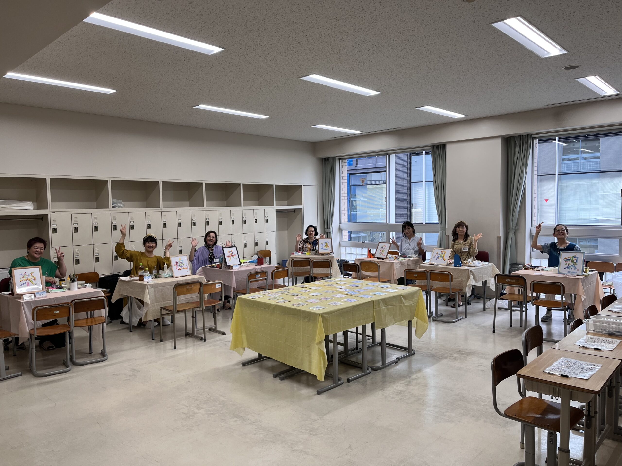 麹町学園女子 葵際<br>PTA企画花文字イベント